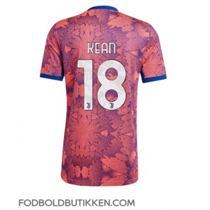 Juventus Moise Kean #18 Tredjetrøje Dame 2022-23 Kortærmet